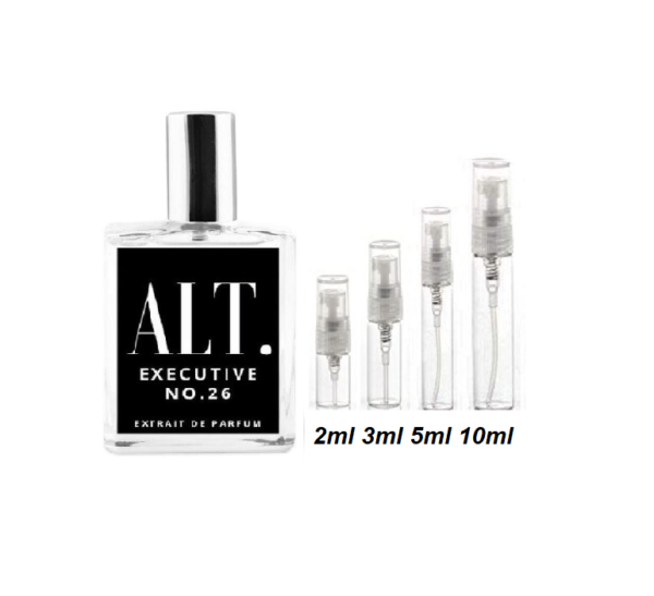 ALT Executive No. 26 Cologne Samples, Image of Travel Size ALT Executive 26 Samples