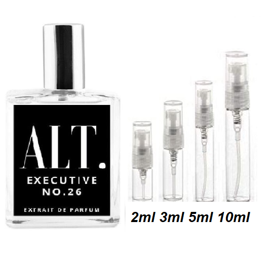 ALT Executive 26 Samples Travel Size ALT Fragrances Creed Aventus