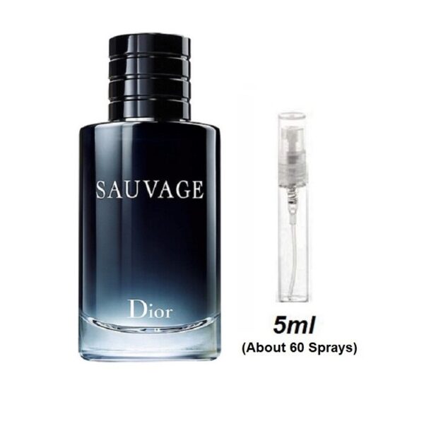 Sauvage Cologne Samples, Image of 5ml Travel Size Sample