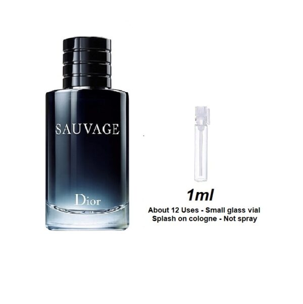 Travel Size Sauvage Cologne 1ml Sample