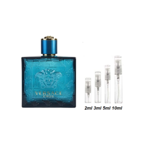 Versace Eros Samples, EDT, Product Image of 2ml, 3ml, 5ml or 10ml Travel Size Versace Eros Cologne Samples