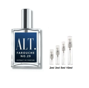 ALT Farouche No. 29 Cologne by ALT Fragrance, Image of Travel Size ALT Farouche 29 Samples